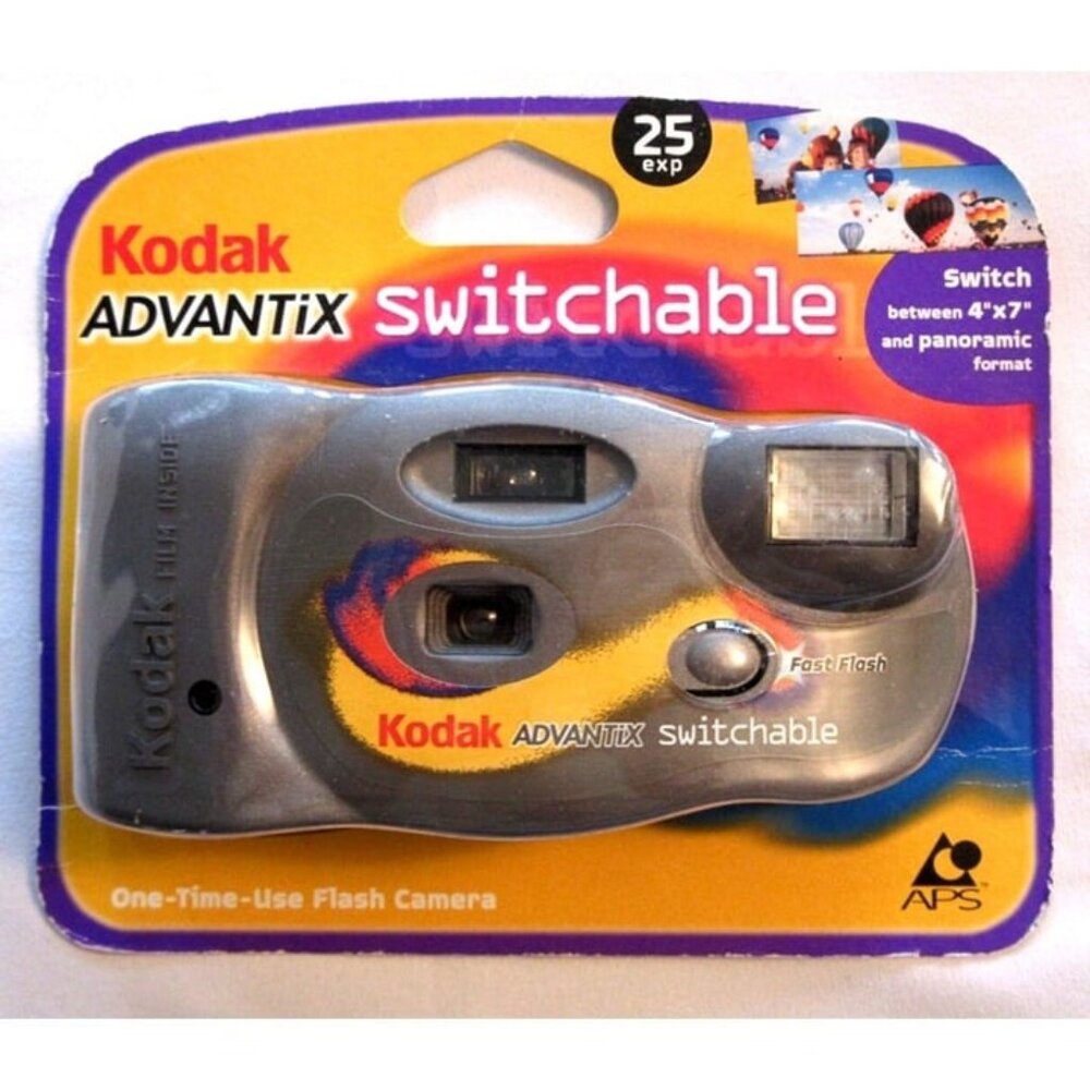 Kodak Advantix Switchable Camera Switch Between 4" x 7" And Panoramic Format NEW